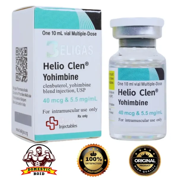 Helio Clen Yohimbine 40mcg & 5.5mg/mL